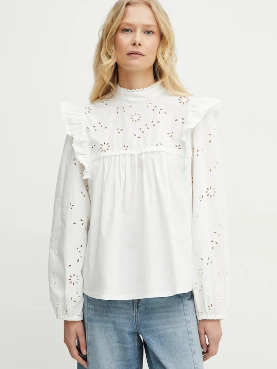 Zdjęcie produktu Weekend Max Mara bluza bawełniana biały