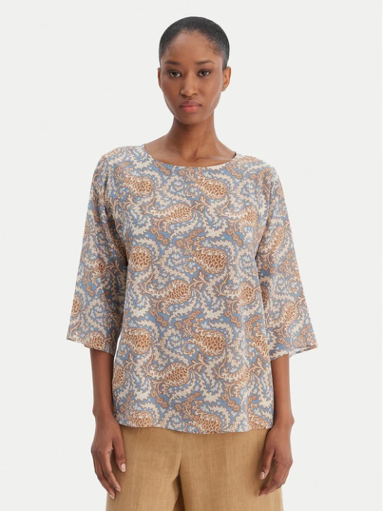 Zdjęcie produktu Weekend Max Mara Bluzka 2615111142 Niebieski Relaxed Fit