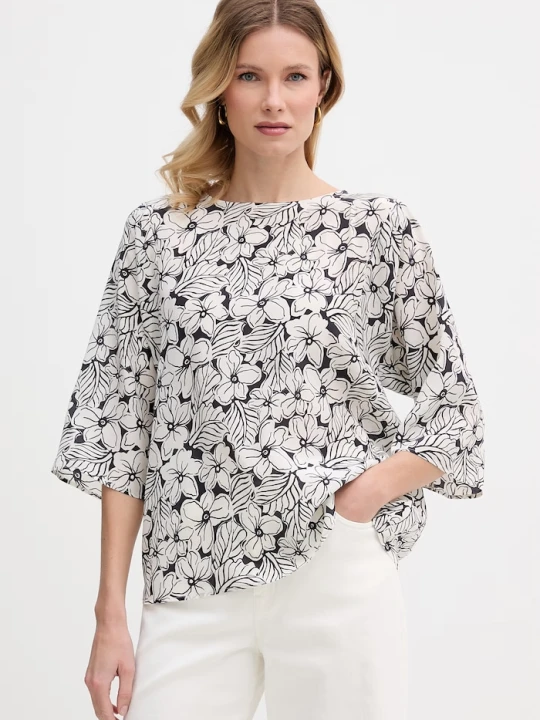 Zdjęcie produktu Weekend Max Mara bluzka damska jedwabna GINNICO biały