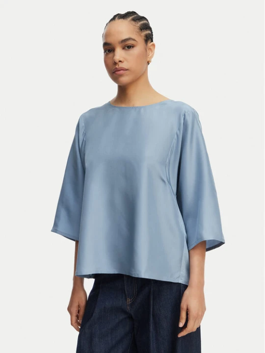 Zdjęcie produktu Weekend Max Mara Bluzka Fastoso 2615941032 Niebieski Relaxed Fit