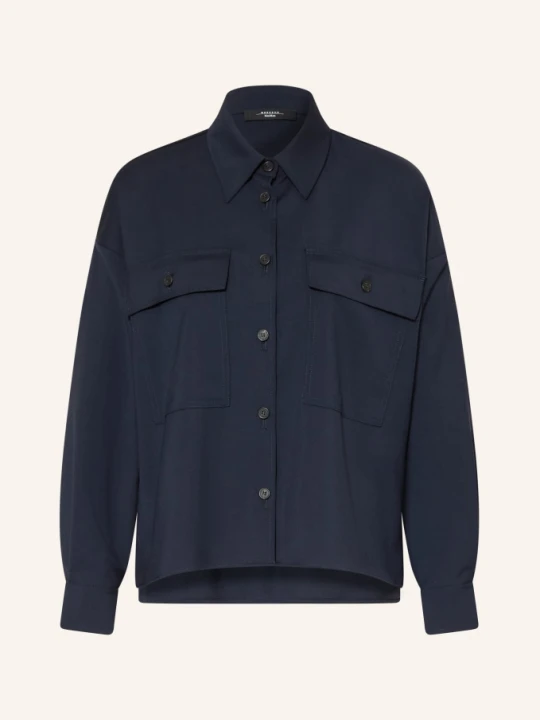 Zdjęcie produktu Weekend Max Mara Bluzka Koszulowa Mulino blau GRANATOWY