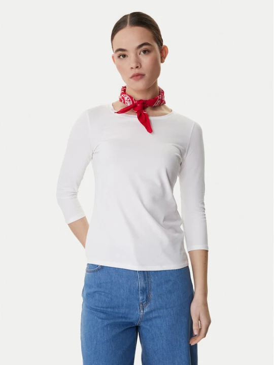 Zdjęcie produktu Weekend Max Mara Bluzka Multia 2615971011 Biały Regular Fit