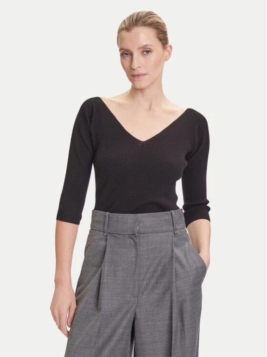 Zdjęcie produktu Weekend Max Mara Bluzka Oceano 2525366031 Czarny Slim Fit