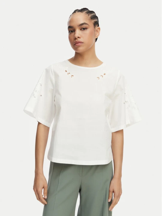 Zdjęcie produktu Weekend Max Mara Bluzka Targa 2615941102 Biały Regular Fit