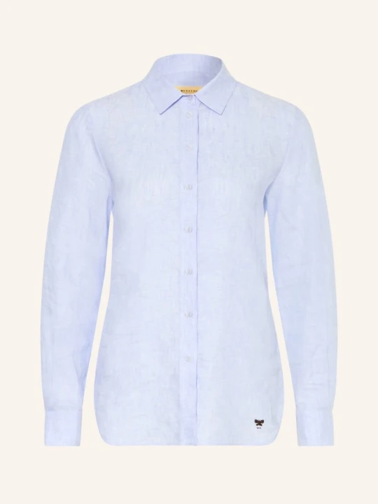 Zdjęcie produktu Weekend Max Mara Bluzka Werner Z Lnu blau JASNONIEBIESKI