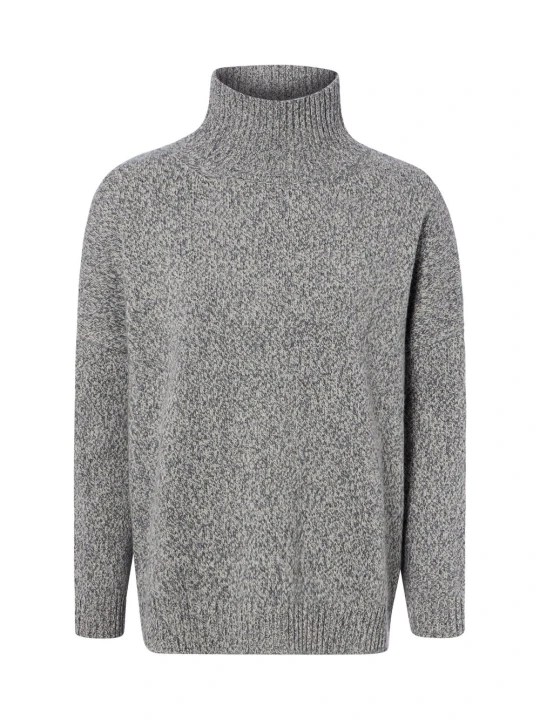 Zdjęcie produktu Weekend Max Mara bluzka z golfem z wełny dziewiczej Kobiety wełna ze strzyży szary