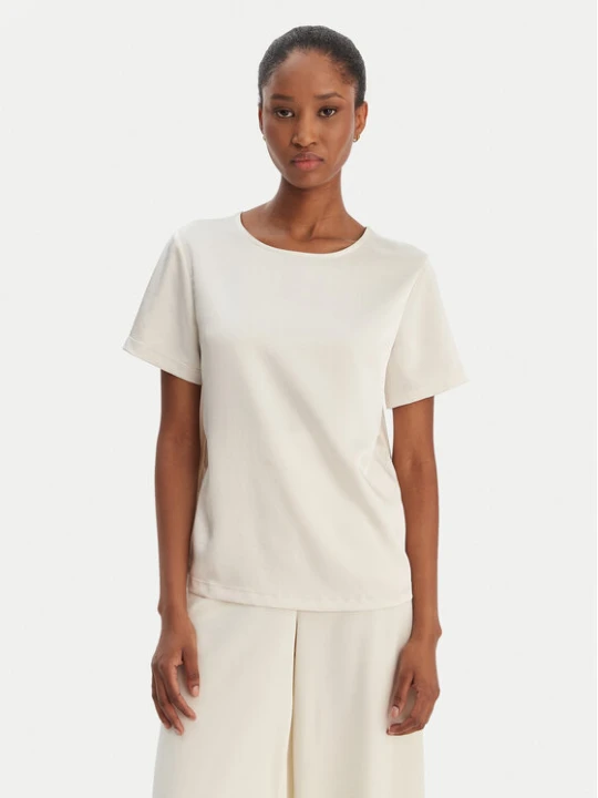 Zdjęcie produktu Weekend Max Mara Bluzka Zona 2615941011 Écru Relaxed Fit Kremowy