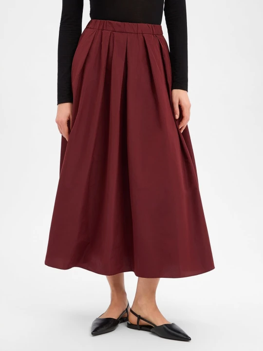 Zdjęcie produktu Weekend Max Mara spódnica plisowana Kobiety Sztuczne włókno czerwony