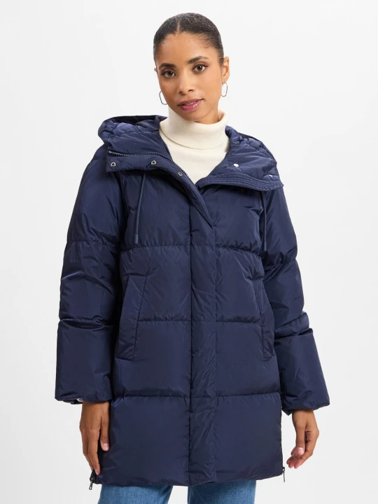 Zdjęcie produktu Weekend Max Mara płaszcz puchowy - NEWBEMBO Kobiety Sztuczne włókno niebieski
