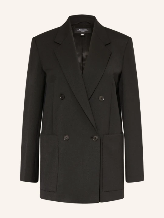 Zdjęcie produktu Weekend Max Mara Długa Marynarka Veloce schwarz CZARNY