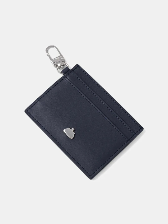 Zdjęcie produktu Weekend Max Mara etui na karty skórzane ANTARESNEW niebieski
