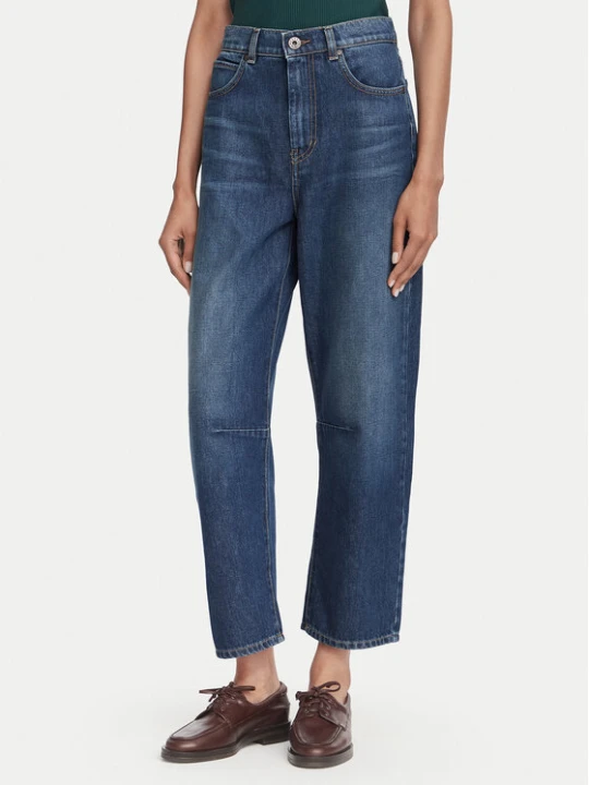 Zdjęcie produktu Weekend Max Mara Jeansy Caduca 2625186041 Granatowy Boyfriend Fit