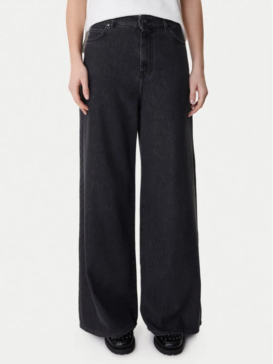Zdjęcie produktu Weekend Max Mara Jeansy Vega 2615181041 Czarny Wide Leg