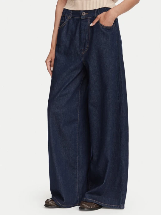 Zdjęcie produktu Weekend Max Mara Jeansy Zattera 2625186031 Granatowy Wide Leg