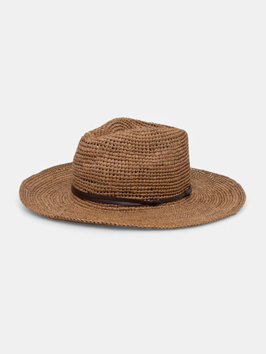 Zdjęcie produktu Weekend Max Mara kapelusz damski pleciony AGALANTE brązowy
