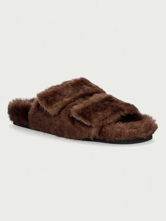 Zdjęcie produktu Weekend Max Mara klapki damskie brązowy