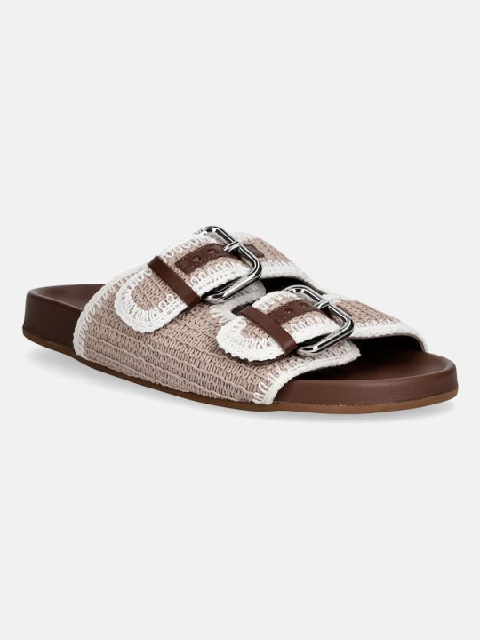 Zdjęcie produktu Weekend Max Mara klapki damskie Wkabonito beżowy