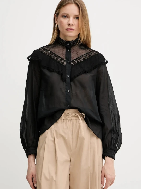 Zdjęcie produktu Weekend Max Mara koszula bawełniana czarny