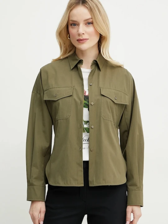 Zdjęcie produktu Weekend Max Mara koszula bawełniana zielony