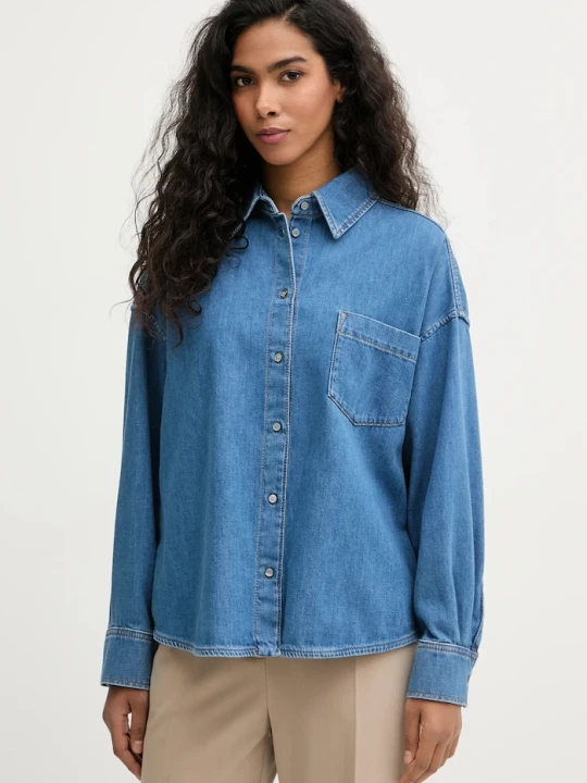 Zdjęcie produktu Weekend Max Mara koszula jeansowa FOGGIA granatowy