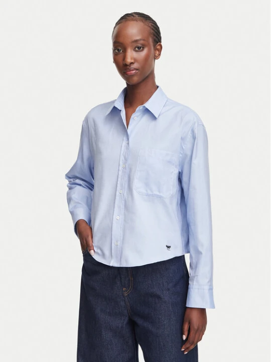 Zdjęcie produktu Weekend Max Mara Koszula Nuoro 2625116091 Niebieski jasny Regular Fit