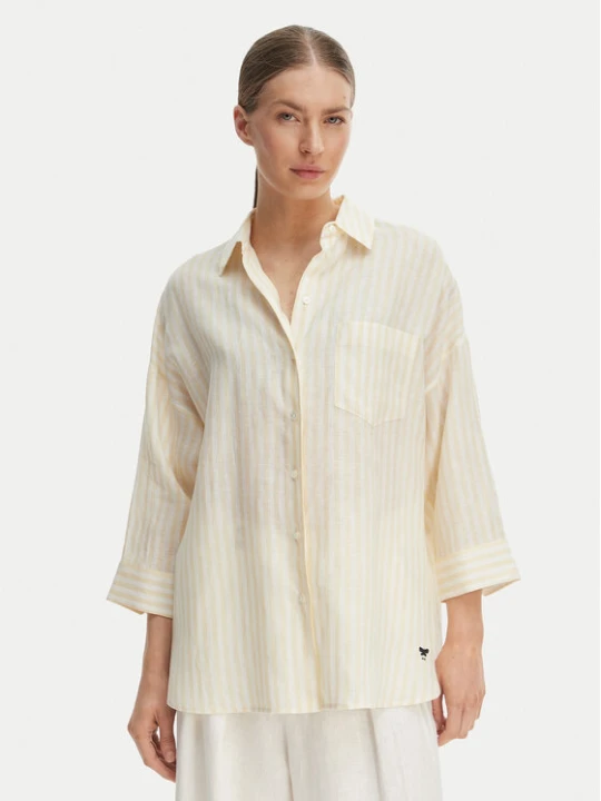 Zdjęcie produktu Weekend Max Mara Koszula Panetto 2615111102 Żółty Relaxed Fit