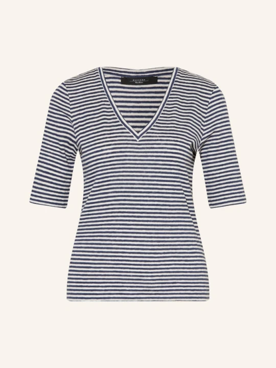 Zdjęcie produktu Weekend Max Mara Koszulka Opzione Z Lnu blau