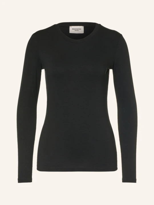 Zdjęcie produktu Weekend Max Mara Koszulka Z Długim Rękawem Multie schwarz CZARNY
