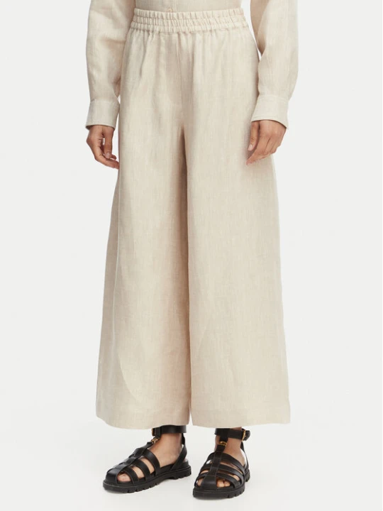 Zdjęcie produktu Weekend Max Mara Kuloty Felino 2615131042 Kremowy Relaxed Fit