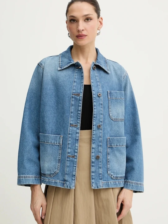 Zdjęcie produktu Weekend Max Mara kurtka jeansowa CIRCOLI niebieski