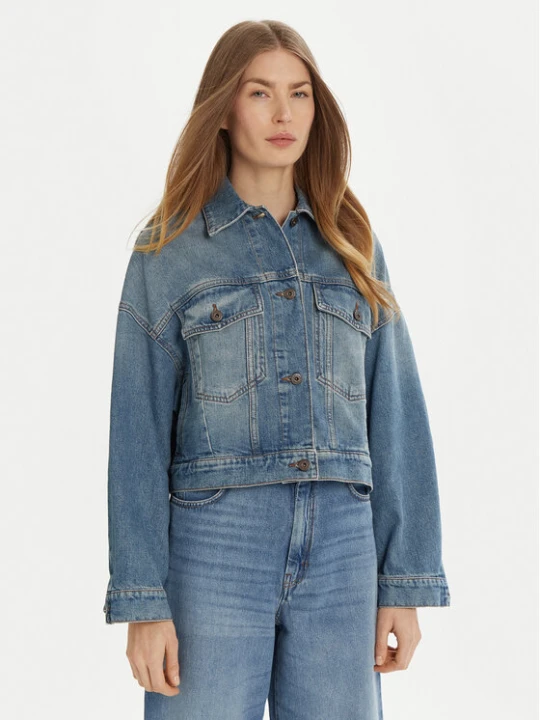 Zdjęcie produktu Weekend Max Mara Kurtka jeansowa Fiumana 2515041111 Niebieski Regular Fit
