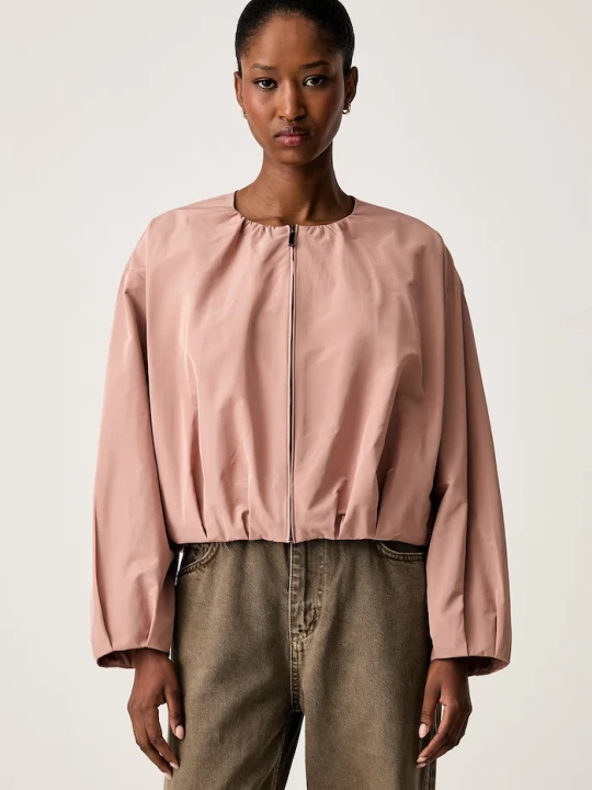 Zdjęcie produktu Weekend Max Mara kurtka przejściowa damska WKDBUTTERFLY różowy