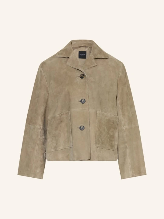 Zdjęcie produktu Weekend Max Mara Kurtka Skórzana Palchi gruen JASNOBRĄZOWY