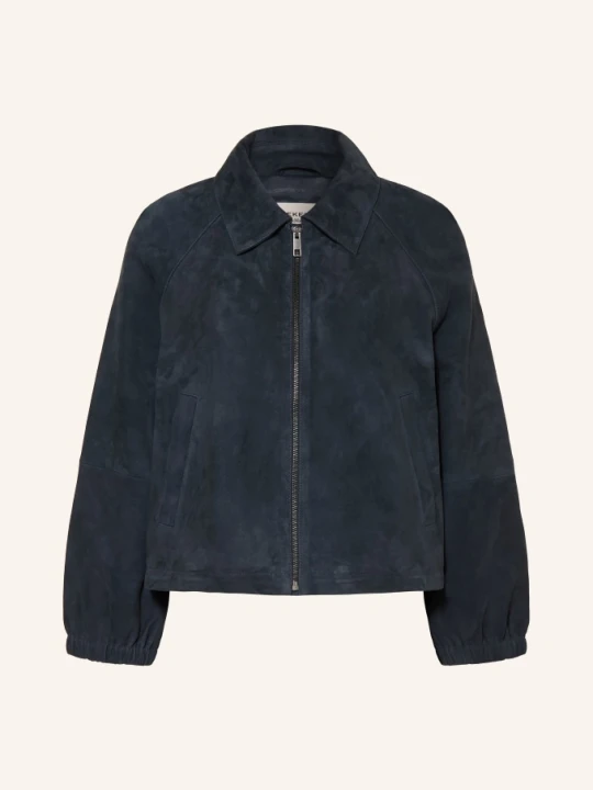 Zdjęcie produktu Weekend Max Mara Kurtka Skórzana Zuppa blau GRANATOWY