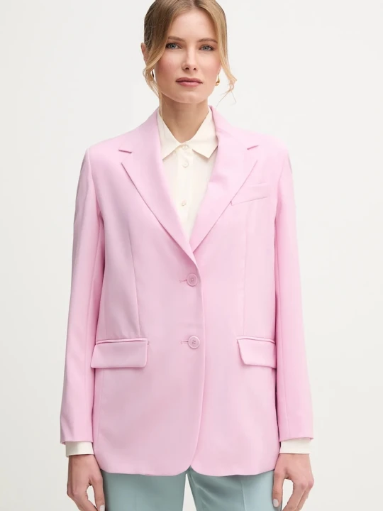 Zdjęcie produktu Weekend Max Mara marynarka wełniana fioletowy