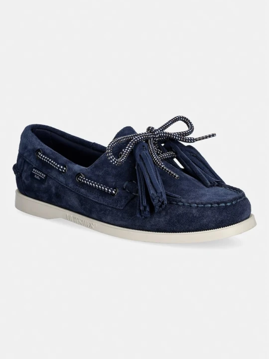 Zdjęcie produktu Weekend Max Mara mokasyny zamszowe Wkadockside granatowy