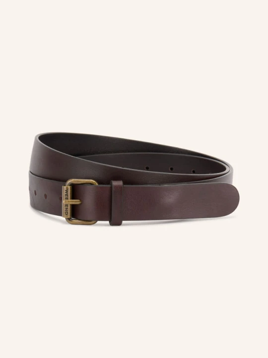 Zdjęcie produktu Weekend Max Mara Pasek Skórzany Saio braun