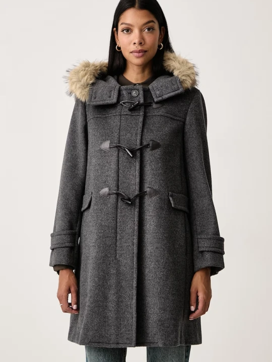 Zdjęcie produktu Weekend Max Mara płaszcz damski wełniany WKDEPICA szary