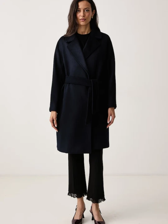Zdjęcie produktu Weekend Max Mara płaszcz damski wełniany WKDPEDALE granatowy