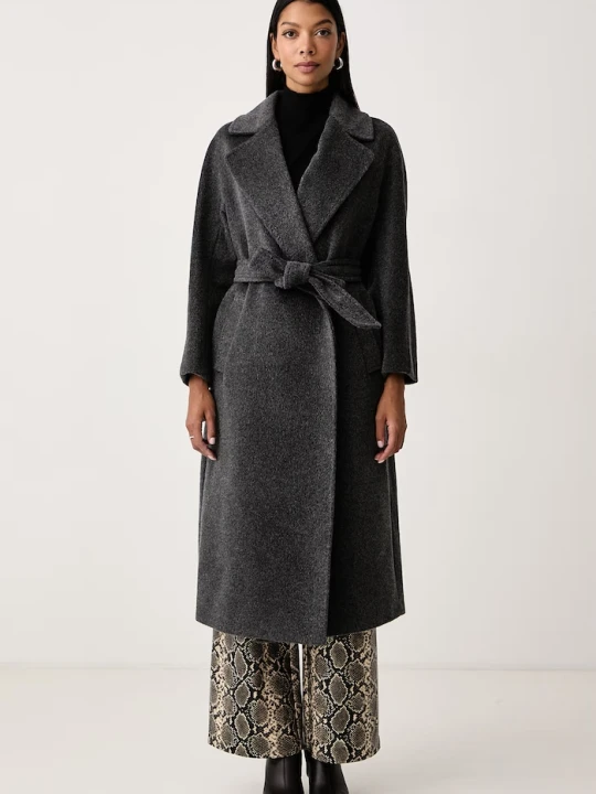 Zdjęcie produktu Weekend Max Mara płaszcz damski z wełną WKDTEMPERA szary