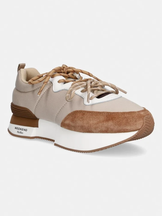 Zdjęcie produktu Weekend Max Mara sneakersy damskie brązowy