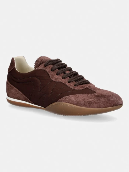 Zdjęcie produktu Weekend Max Mara sneakersy damskie zamszowe brązowy