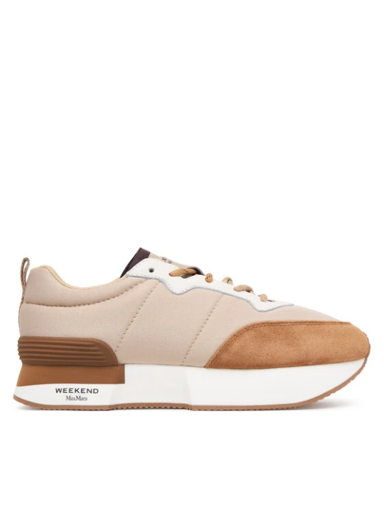 Zdjęcie produktu Weekend Max Mara Sneakersy Zambra 2625766034 Beżowy