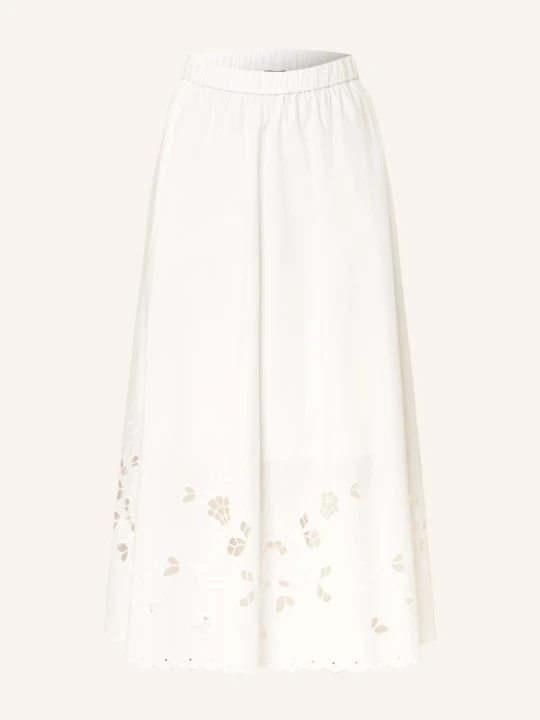 Zdjęcie produktu Weekend Max Mara Spódnica Caravan Z Ażurową Koronką weiss BIAŁY