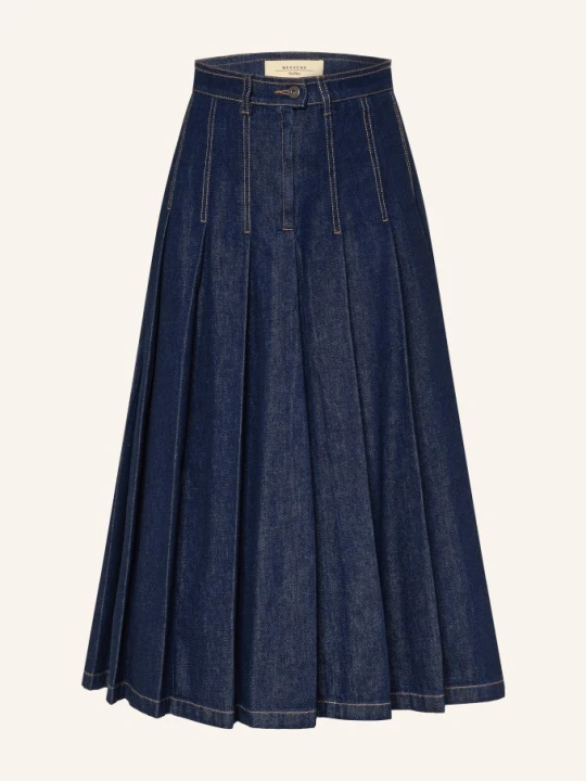 Zdjęcie produktu Weekend Max Mara Spódnica Jeansowa Ovale blau GRANATOWY