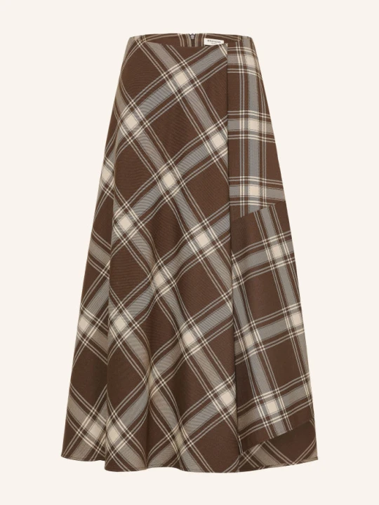 Zdjęcie produktu Weekend Max Mara Spódnica Lanoso W Stylu Kopertowym braun brązowy