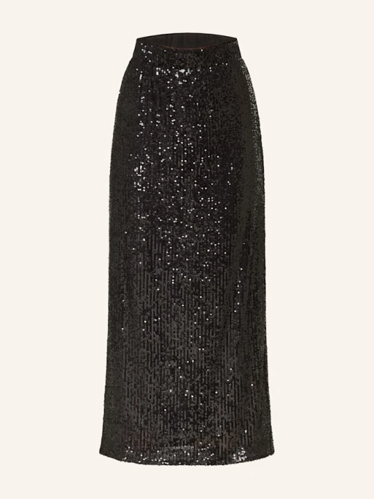 Zdjęcie produktu Weekend Max Mara Spódnica Ottelia Z Cekinami schwarz CZARNY