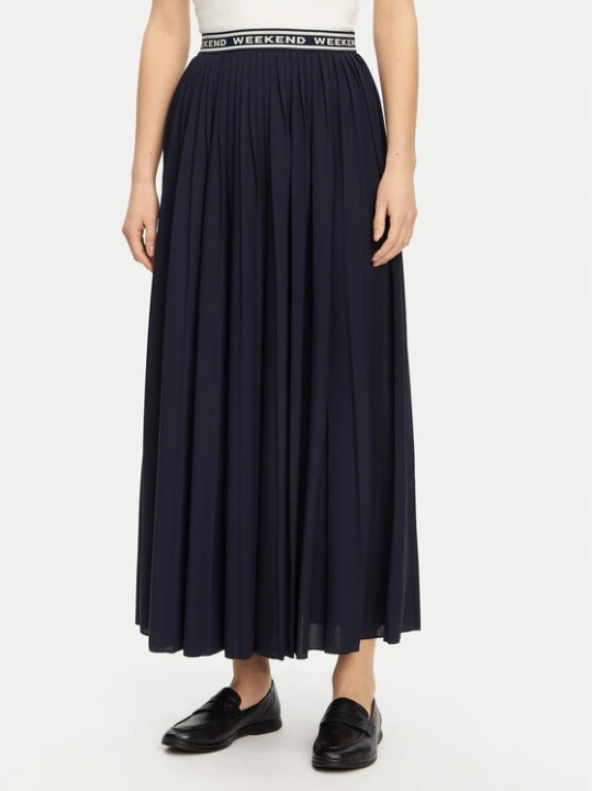 Zdjęcie produktu Weekend Max Mara Spódnica plisowana Bleu 2515771031 Granatowy Regular Fit