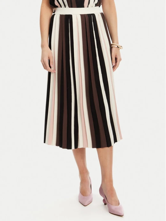 Zdjęcie produktu Weekend Max Mara Spódnica plisowana Pleiadi 2525306011 Brązowy Regular Fit