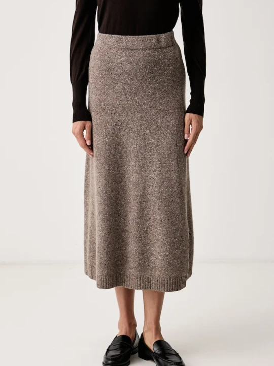 Zdjęcie produktu Weekend Max Mara spódnica z wełną WKDALOA brązowy